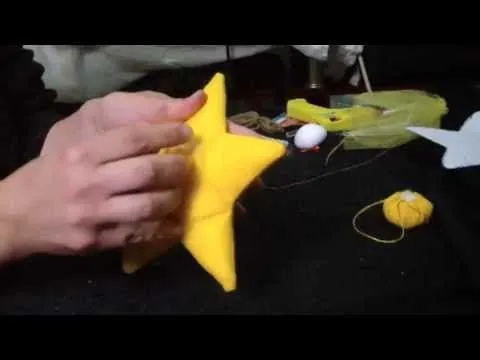 Muñecos Soft...nena sobre estrella comunion 1/2...proyecto 37 ...