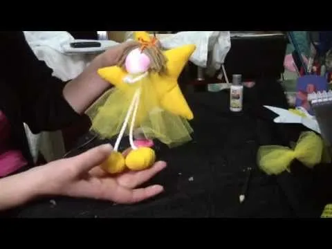 Muñecos Soft...nena sobre estrella comunion 2/2...proyecto 37 ...