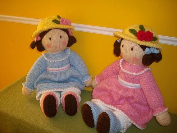 MUÑECOS TEJIDOS A DOS AGUJAS - Bichitoscrochet MUÑECOS TEJIDOS A DOS AGUJAS - Bichitoscrochet
