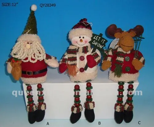 Tela de santa muñeco de nieve del reno navidad , decoraciones de ... Tela de santa muñeco de nieve del reno navidad , decoraciones de ...