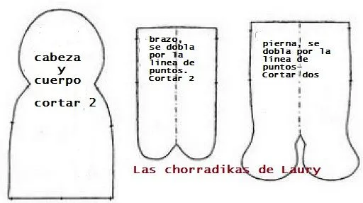 Las chorradikas de Laury: La muñeca de trapo mas facil de hacer ... Las chorradikas de Laury: La muñeca de trapo mas facil de hacer ...