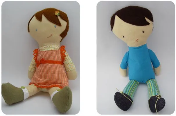 Como hacer muñecos de tela - Imagui