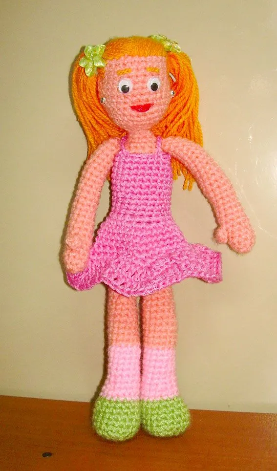 Tercera Muñequita tejida a crochet se fue a su casita | Tejedorita Tercera Muñequita tejida a crochet se fue a su casita | Tejedorita