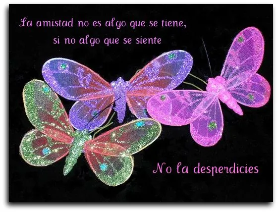 ... amistad ... amistad