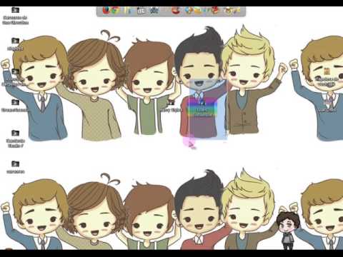 Muñequitos de 1D para tú escritorio♥ - YouTube Muñequitos de 1D para tú escritorio♥ - YouTube