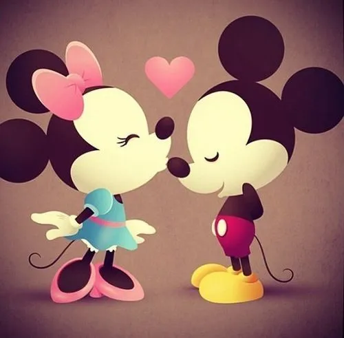 Minnie Mouse y Mickey Mouse enamorados tumblr - Imagui
