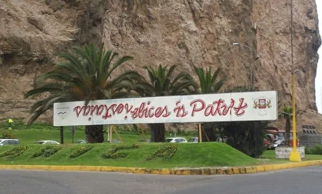 El municipio explicó por qué no se entendía nada en el letrero de ...