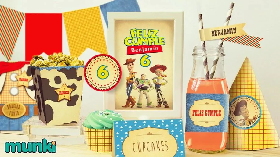 Munki Diseños Imprimibles: Toy Story Cowboy Vintage