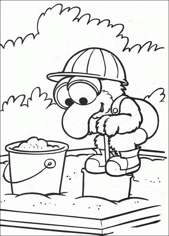 Coloring Page - Muppets baby coloring pages 47