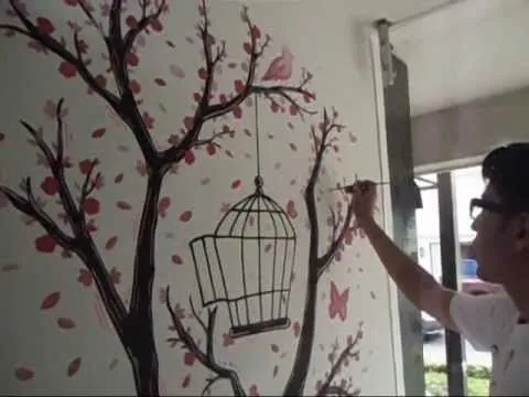 Arbol del cerezo pintado - Imagui