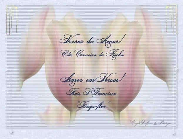 Mural de Cristal: AMOR EM VERSOS...