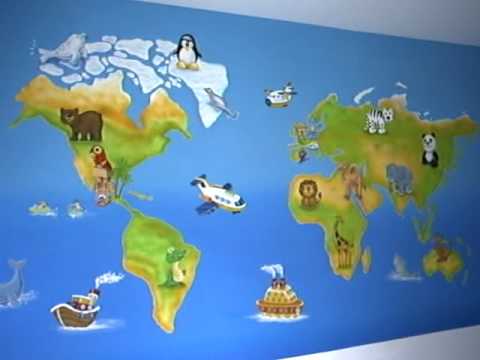 Mural Decorativo MAPAMUNDI DIDACTICO Polanco México D.F. - YouTube Mural Decorativo MAPAMUNDI DIDACTICO Polanco México D.F. - YouTube
