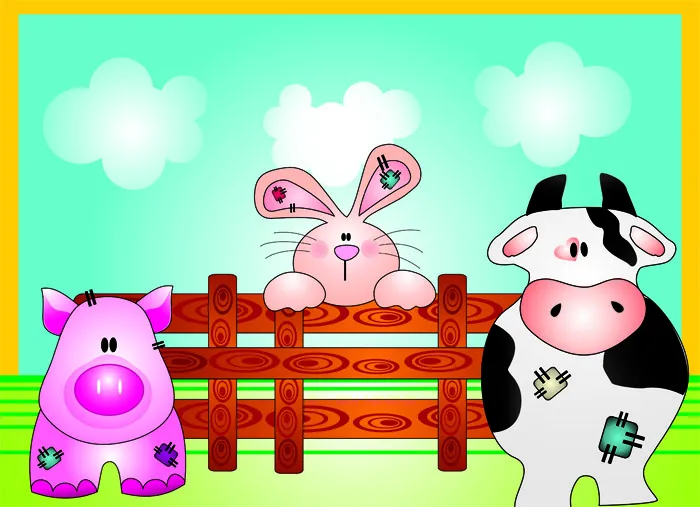 mural infantil animales granja - Infantil - Diseños bloom mural infantil animales granja - Infantil - Diseños bloom