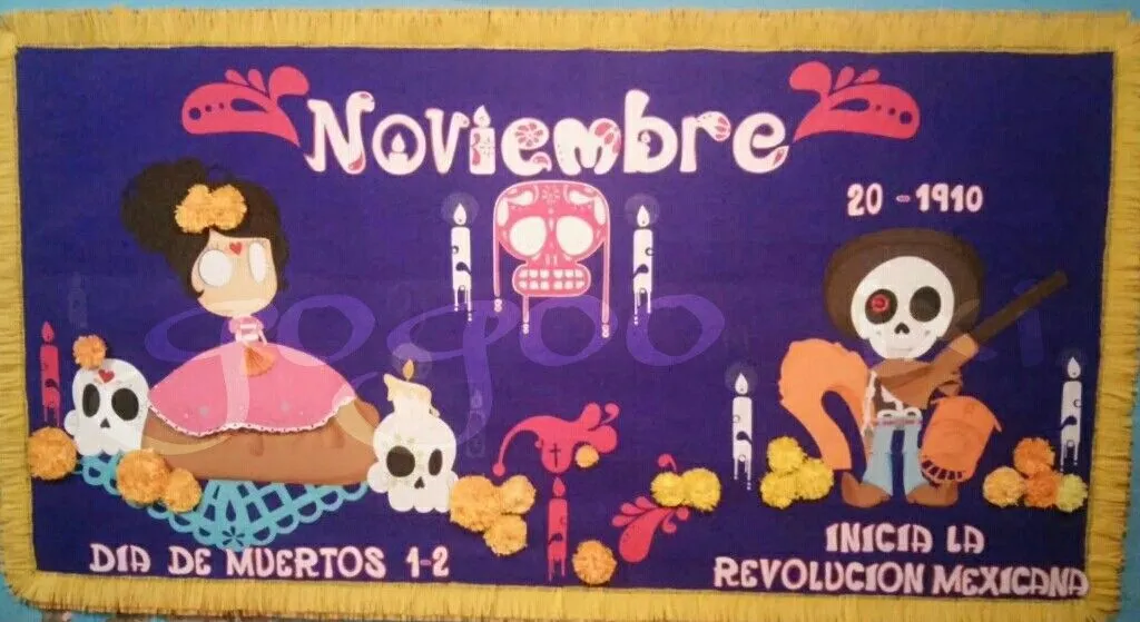 Mural noviembre | Periodico mural noviembre, Periodico mural, Murales  escolares
