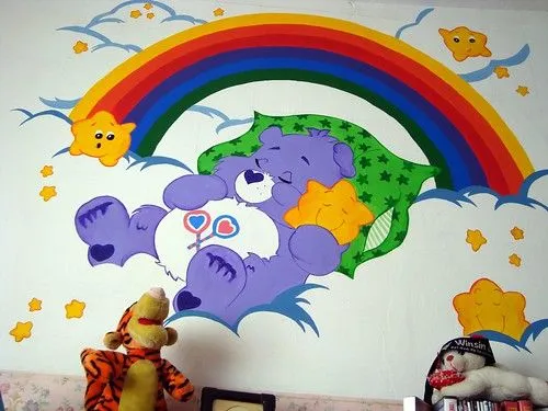 Mural Osito Cariñosito para la hija de mi prima - Fornewssites! Mural Osito Cariñosito para la hija de mi prima - Fornewssites!