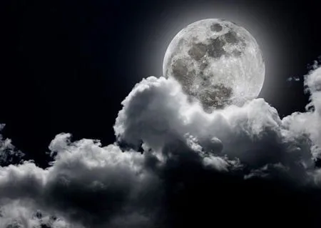 Mural de la pared fotografía de fondo - de la luna llena negro y ... Mural de la pared fotografía de fondo - de la luna llena negro y ...