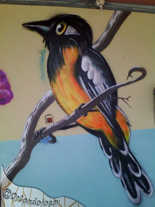 Mural Símbolos naturales de Venezuela. (Hecho con técnica de aerosol). — Steemit Mural Símbolos naturales de Venezuela. (Hecho con técnica de aerosol). — Steemit