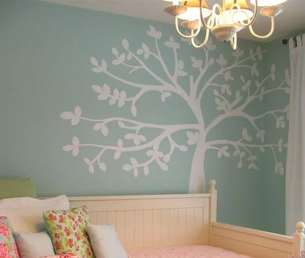 6 murales de árboles para las paredes infantiles