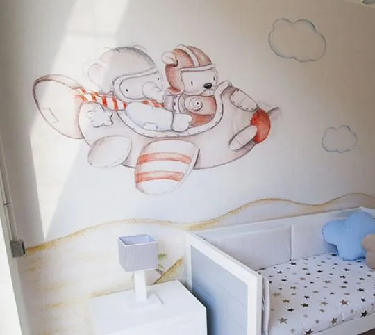 MURALES PARA BEBÉS - MURALES PARA HABITACIONES DE BEBÉ