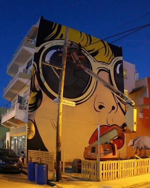 Murales Creativos | New D*Face Mural in Puerto Rico | Repeating ...