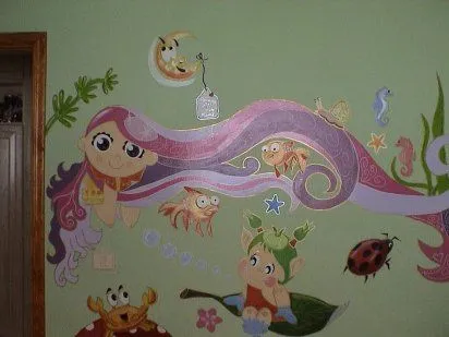 Murales para cuartos infantiles | Aprender manualidades es ... Murales para cuartos infantiles | Aprender manualidades es ...