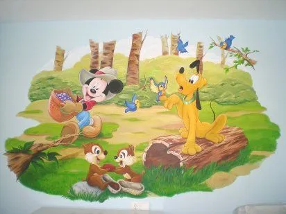 Murales para cuartos infantiles | Aprender manualidades es facilisimo. Murales para cuartos infantiles | Aprender manualidades es facilisimo.