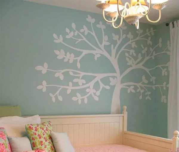 Murales infantiles de árboles. Decoración de la habitación infantil Murales infantiles de árboles. Decoración de la habitación infantil