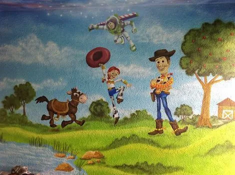 MURALES INFANTILES Y ARTE DECORATIVO DE CUALQUIER TEMA PINTADO A ...