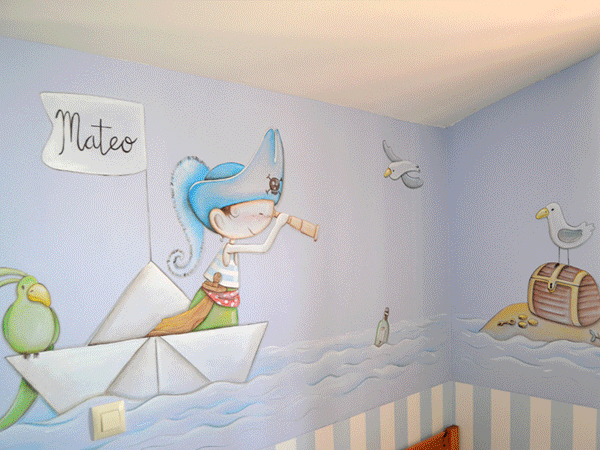 Murales infantiles, murales pintados en paredes, murales en ... Murales infantiles, murales pintados en paredes, murales en ...