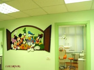 Murales e pannelli Disney per colorare ogni ambiente : I love ...