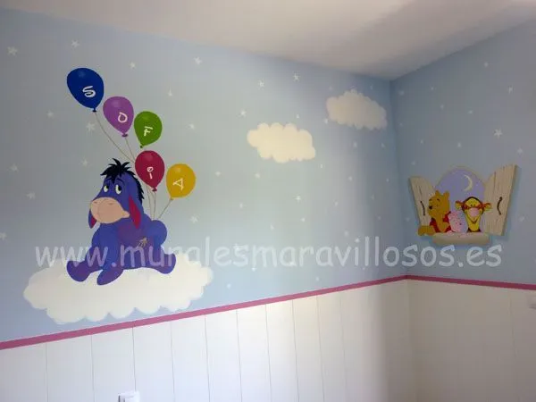 Decoración cuartos infantiles y bebés on Pinterest | Murals ...