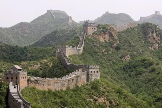 La gran muralla China simbolo Chino