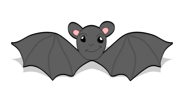 Murciélago de dibujos animados volando — Vector stock © baavli ... Murciélago de dibujos animados volando — Vector stock © baavli ...