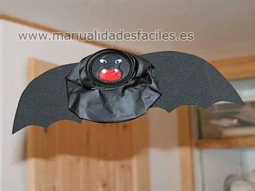 Murcielago de lata | Manualidades faciles