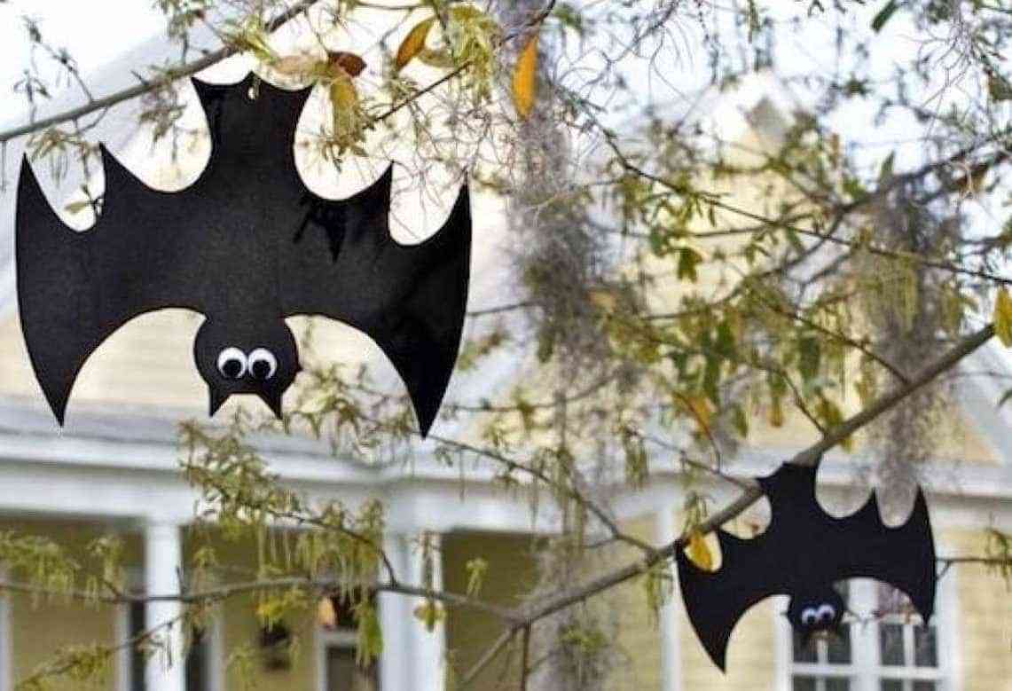 Cómo hacer murciélagos para decorar en Halloween