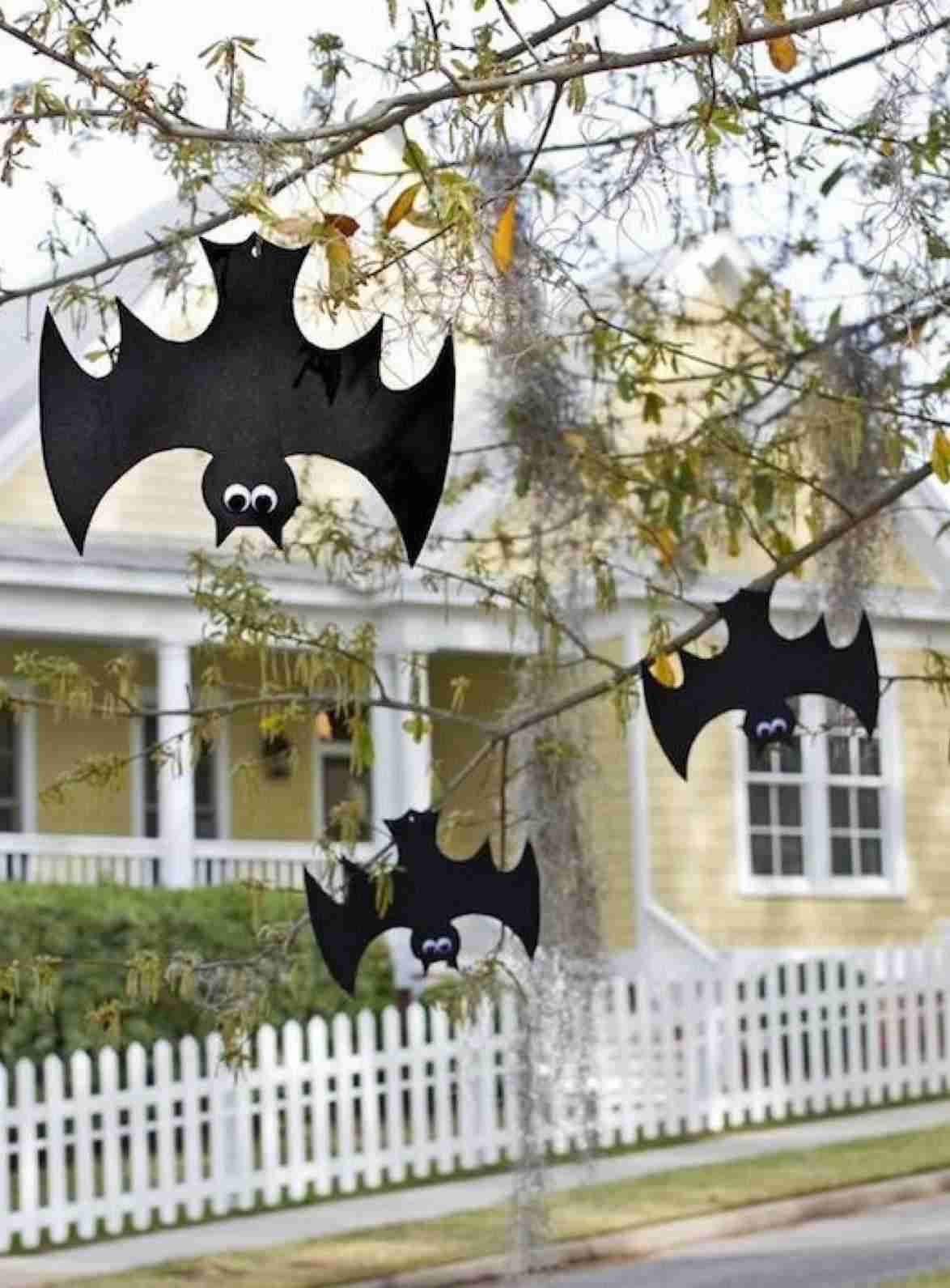 Cómo hacer murciélagos para decorar en Halloween Cómo hacer murciélagos para decorar en Halloween