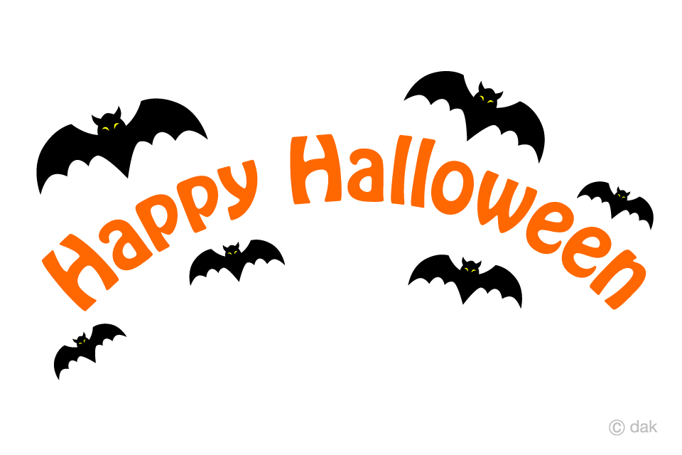 Murciélagos y texto de Halloween Gratis Dibujos Animados Imágene|Illustoon ES Murciélagos y texto de Halloween Gratis Dibujos Animados Imágene|Illustoon ES
