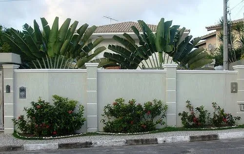 Modelos de muros residenciais decorados | Ems y Google Modelos de muros residenciais decorados | Ems y Google