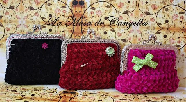 La Musa de Canyella.: MONEDEROS DE CROCHET