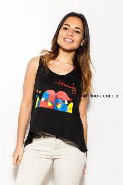 musculosas juveniles hendy verano 2015 | Noticias de Moda Argentina musculosas juveniles hendy verano 2015 | Noticias de Moda Argentina
