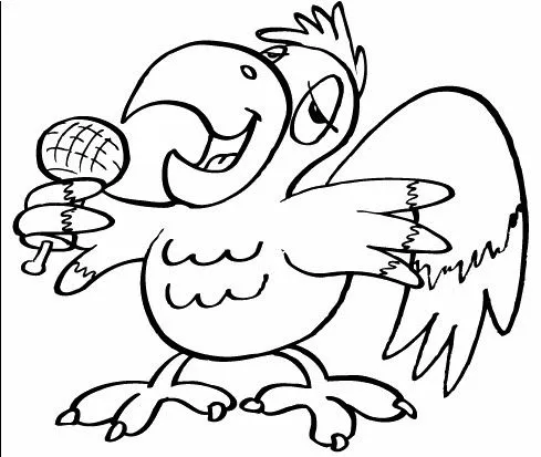 LA MUSICA Y LOS ANIMALES DIBUJOS PARA COLOREAR DE ANIMALES QUE ...