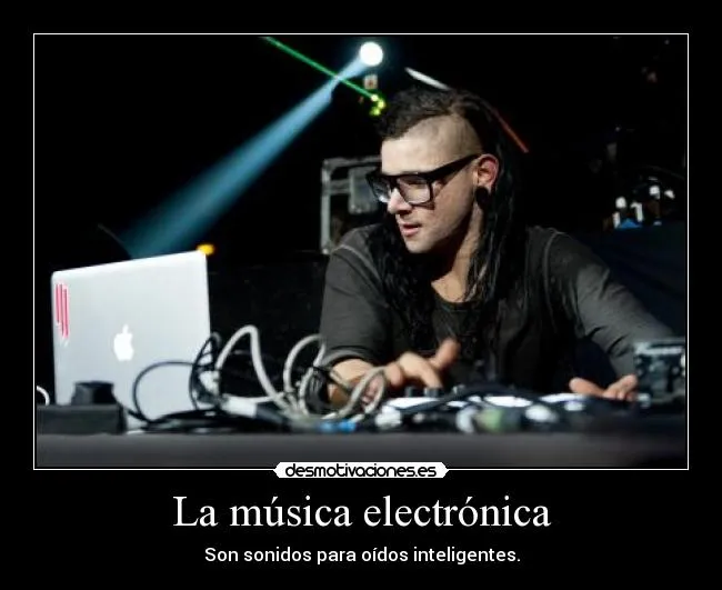 La musica electronica frases - Imagui