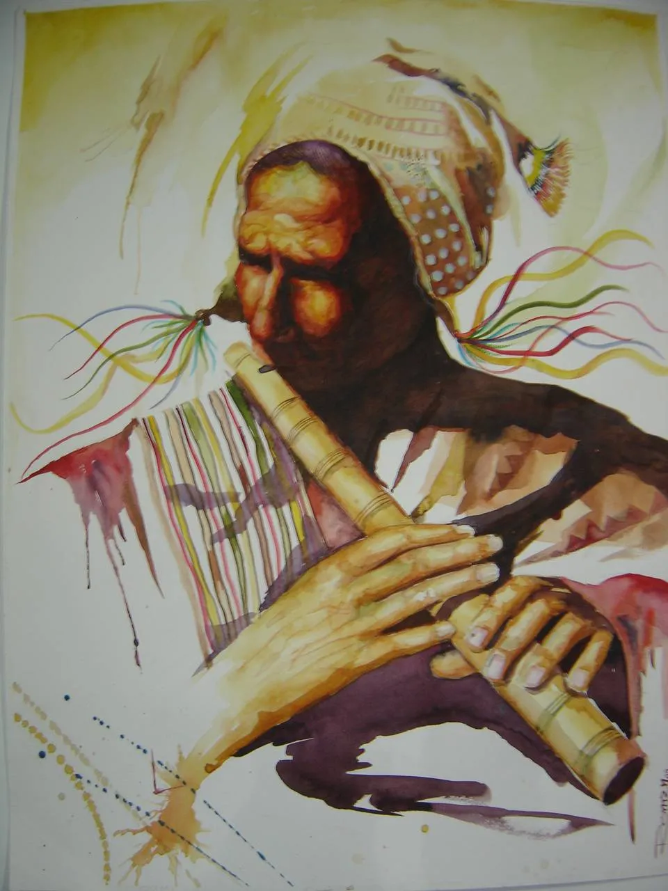 El Musico Andino Roman Palomino - Artelista. El Musico Andino Roman Palomino - Artelista.