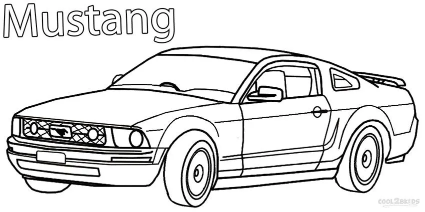Mustang Car Coloring Pages | Coloring Pages Gallery Mustang Car Coloring Pages | Coloring Pages Gallery