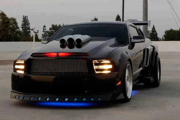 Armagedón it: Atractivo e "intimidador" Ford Mustang Customizado