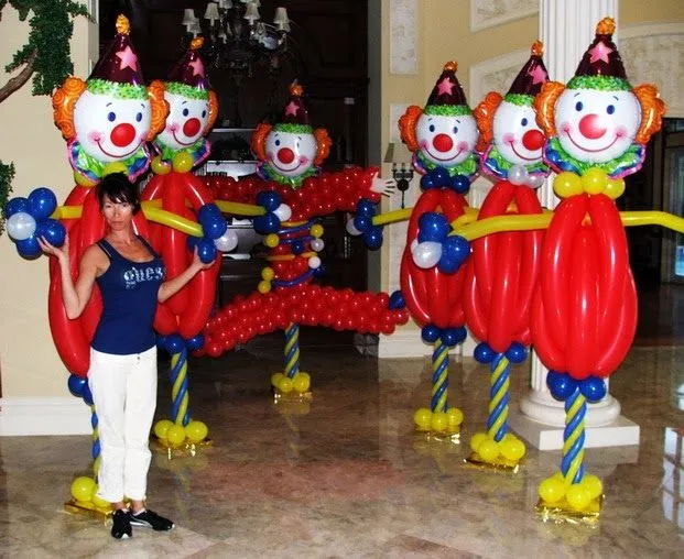 MuyAmeno.com: Decoracion de Fiestas Infantiles con Payasos, parte 2 MuyAmeno.com: Decoracion de Fiestas Infantiles con Payasos, parte 2