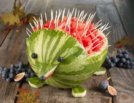 MuyAmeno.com: Adornos de Frutas para Baby Shower, parte 1 MuyAmeno.com: Adornos de Frutas para Baby Shower, parte 1