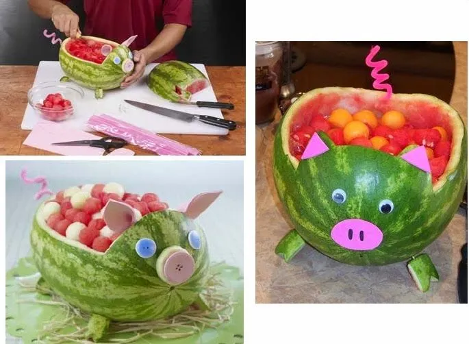 MuyAmeno.com: Adornos de Frutas para Baby Shower, parte 1
