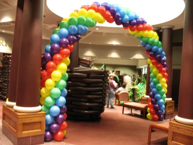 MuyAmeno.com: Arco Iris de Globos, parte 2