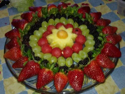 MuyAmeno.com: Centros de Mesa Frutales para Bautizos, parte 3 MuyAmeno.com: Centros de Mesa Frutales para Bautizos, parte 3